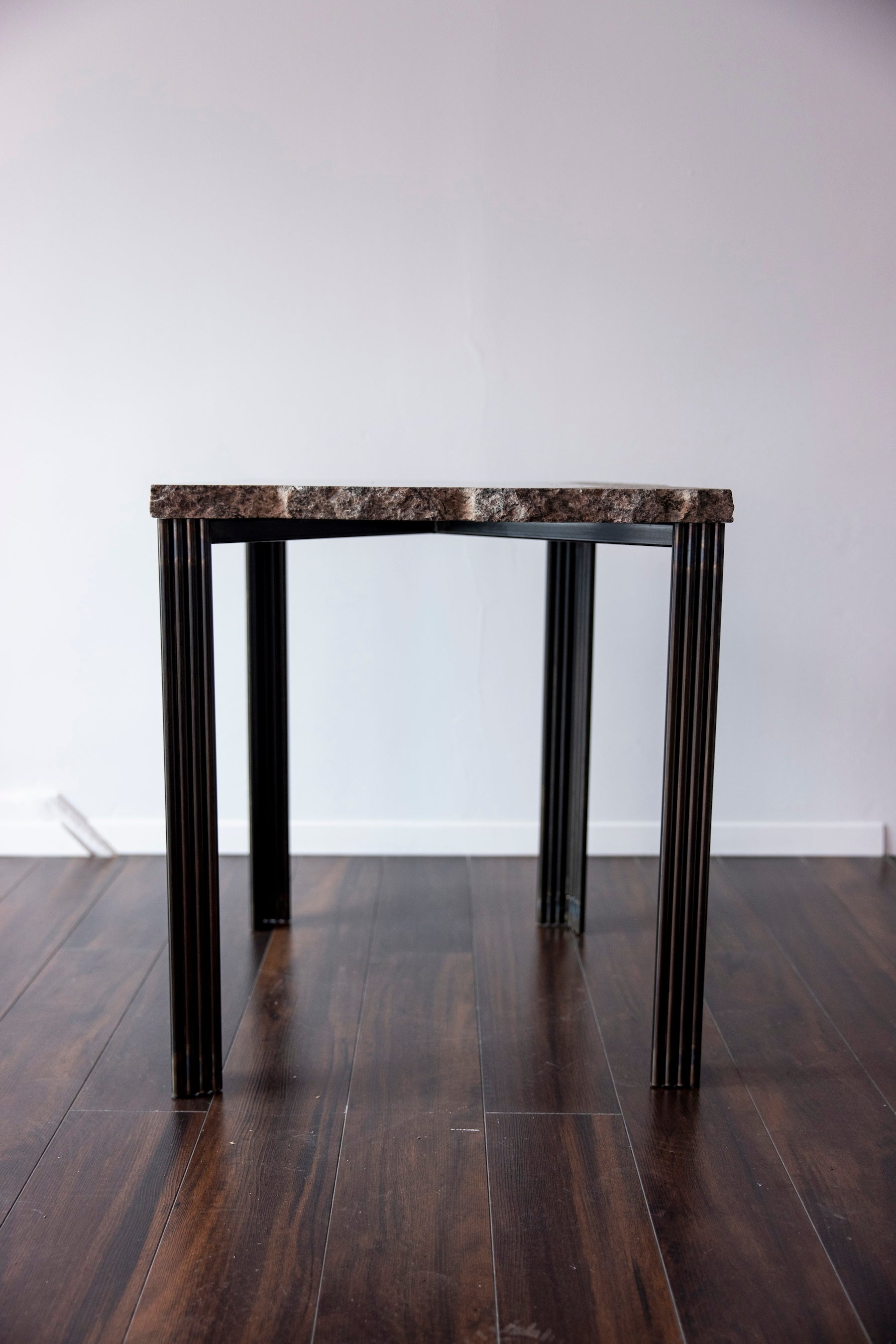 Granite and Steel Collection Tables