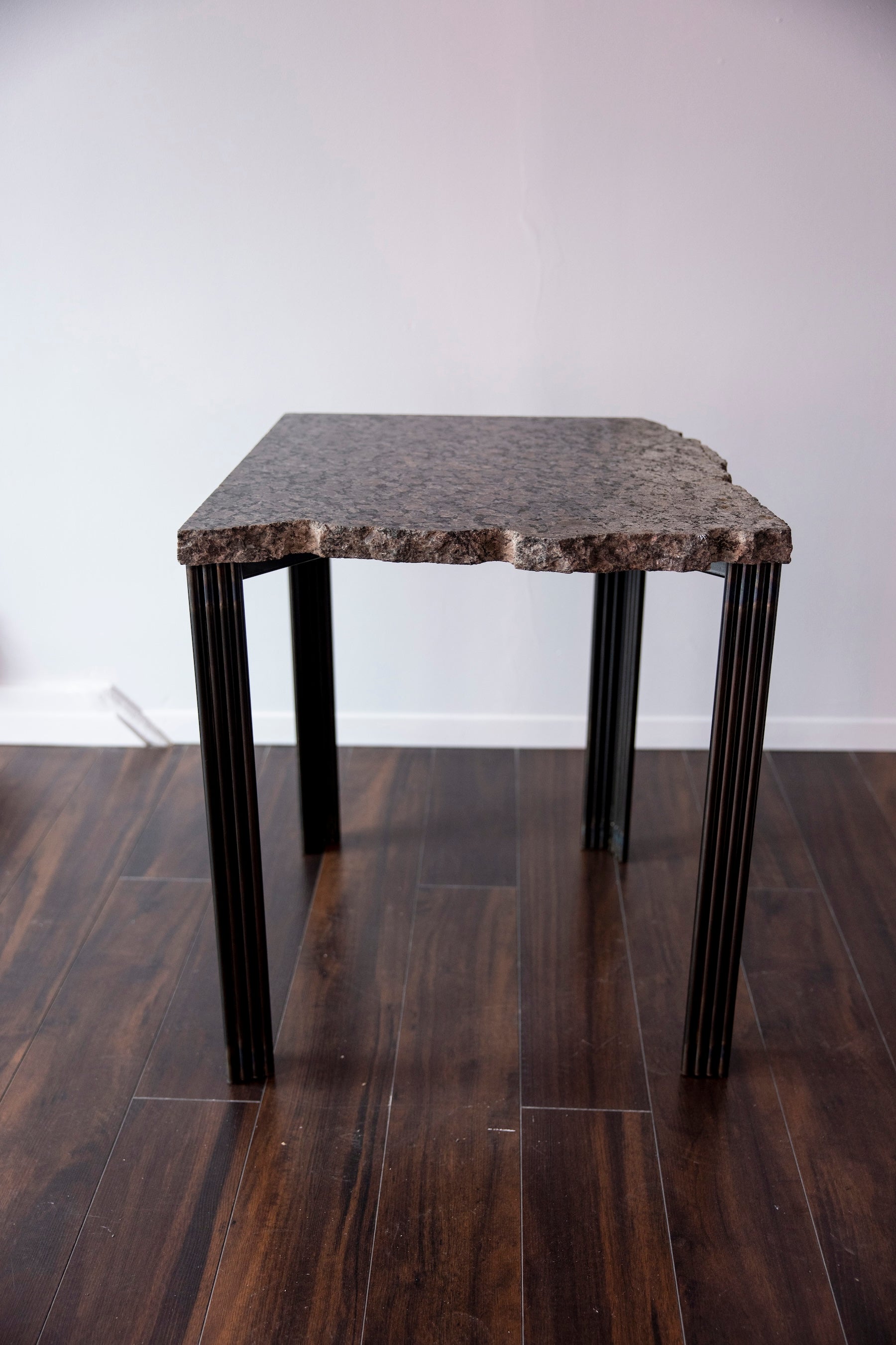 Granite and Steel Collection Tables