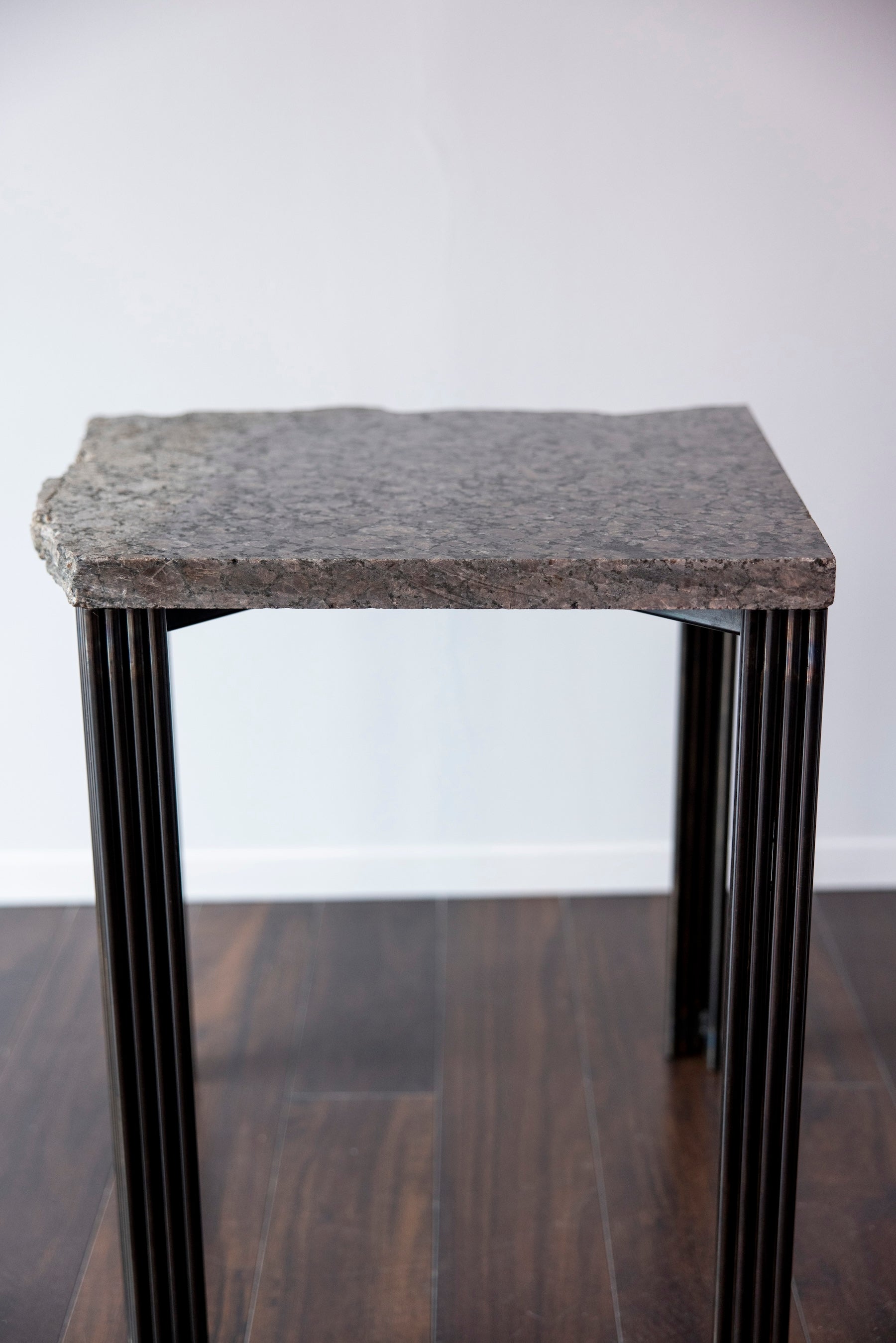 Granite and Steel Collection Tables