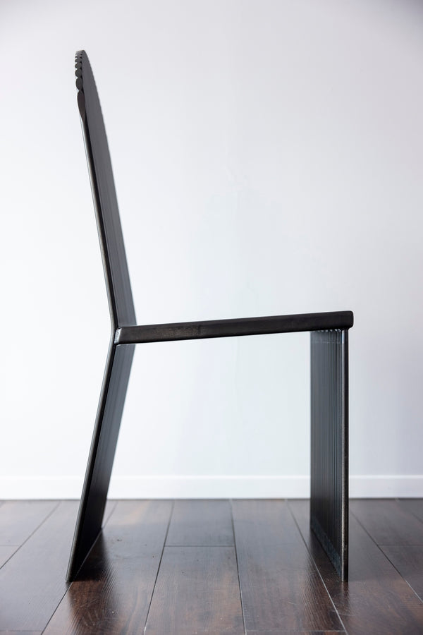 Granite and Steel Collection Chair