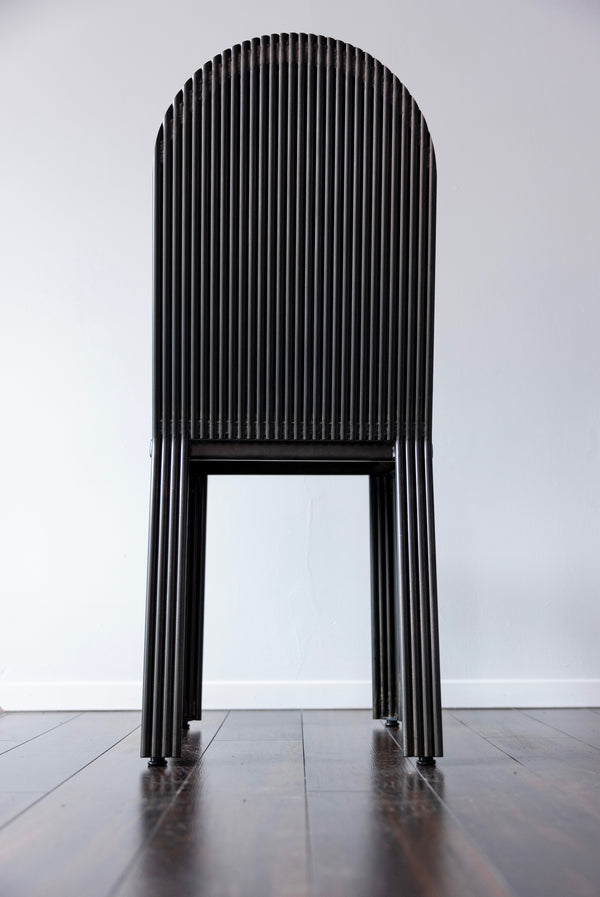 Granite and Steel Collection Chair